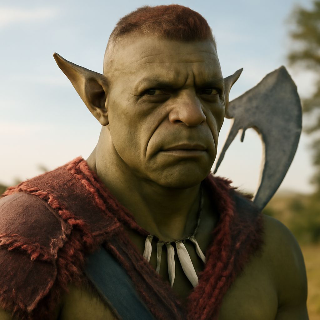 Female Orc, male Drow, and Paladin character name ideas