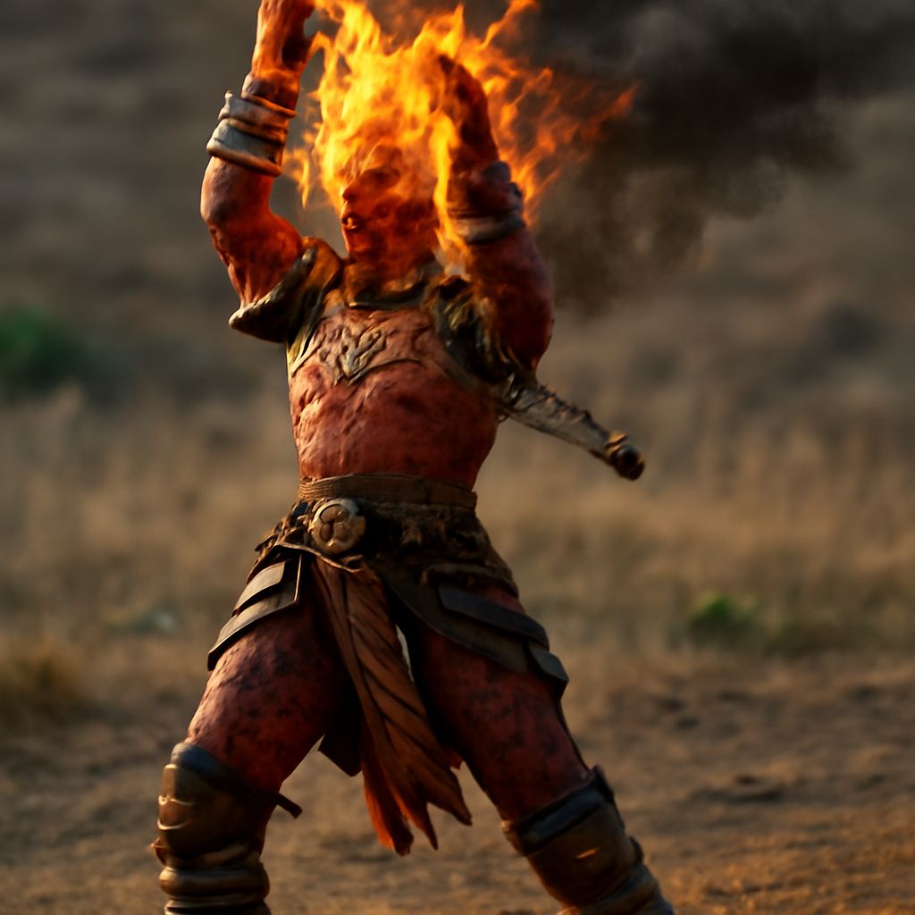 Fire Giant from Dungeons & Dragons